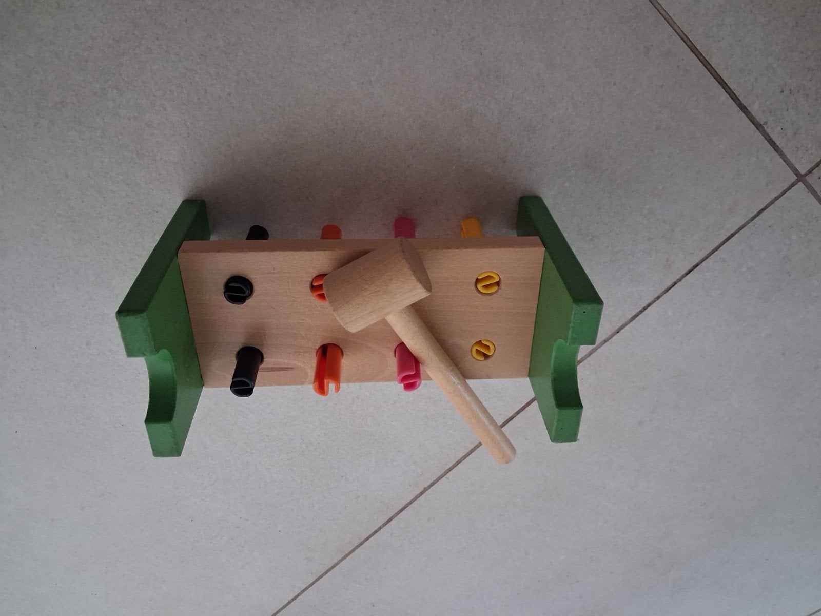 hamertje klop, Ophalen