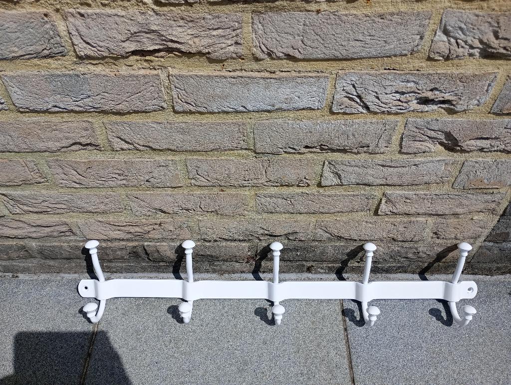 Muur kapstok, Huis en Inrichting, Woonaccessoires | Kapstokken, Zo goed als nieuw, Wandkapstok, Metaal, Ophalen