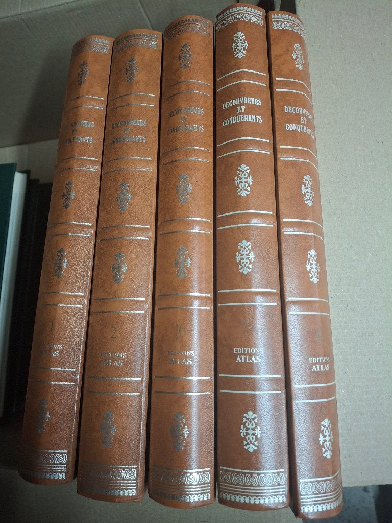 Encyclopédie Découvreurs & Conquérants, Boeken, Ophalen, Overige gebieden, Zo goed als nieuw, Editions Atlas à la une