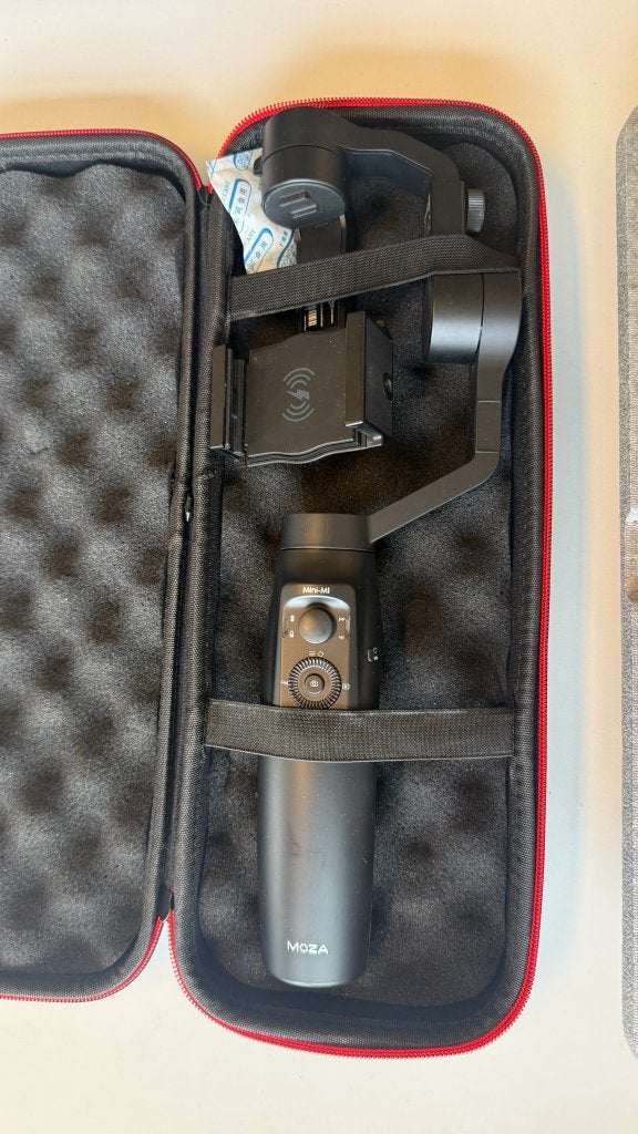 Moza Mini-MI smartphonegimbal met draagtas, Ophalen, Gimbal, Inclusief draagtas, Gebruikt