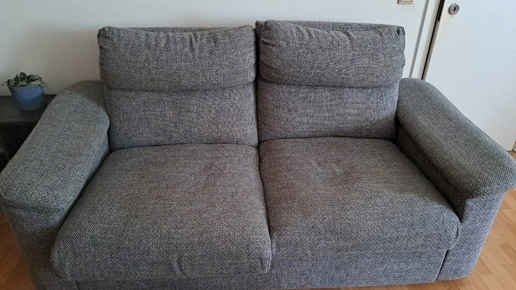 Canapé IKEA LIDHULT 2 places gris – très bon état, Maison & Meubles, 100 à 125 cm, Enlèvement, Utilisé, Deux personnes