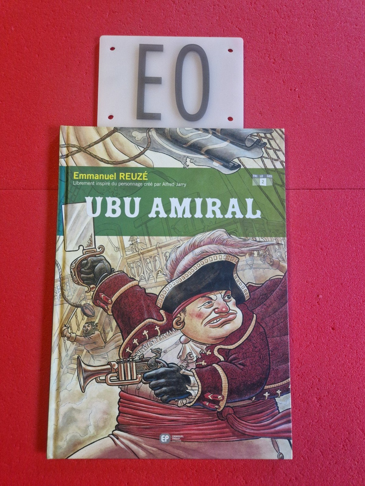 Bd ubu amiral 2,EO, Enlèvement ou Envoi