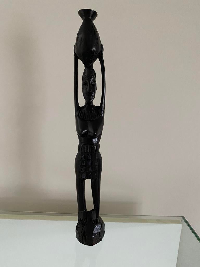 Afrikaans houten sculptuur, Antiek en Kunst, Ophalen of Verzenden