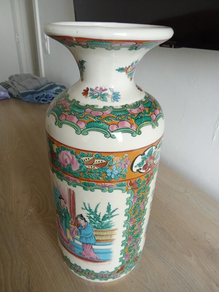 Handgemaakt Japanese vaas, Ophalen of Verzenden