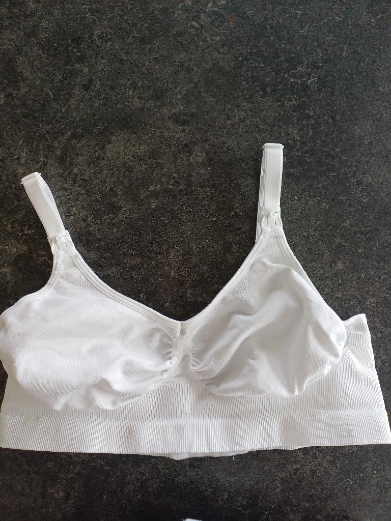 Medela borstvoedingsbeha M, Wit, Ophalen of Verzenden, Zo goed als nieuw, Lingerie of Zwemkleding