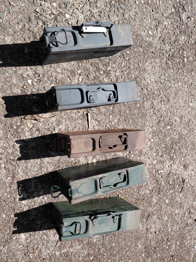 Lot caisse mg All ww2, Collections, Enlèvement ou Envoi