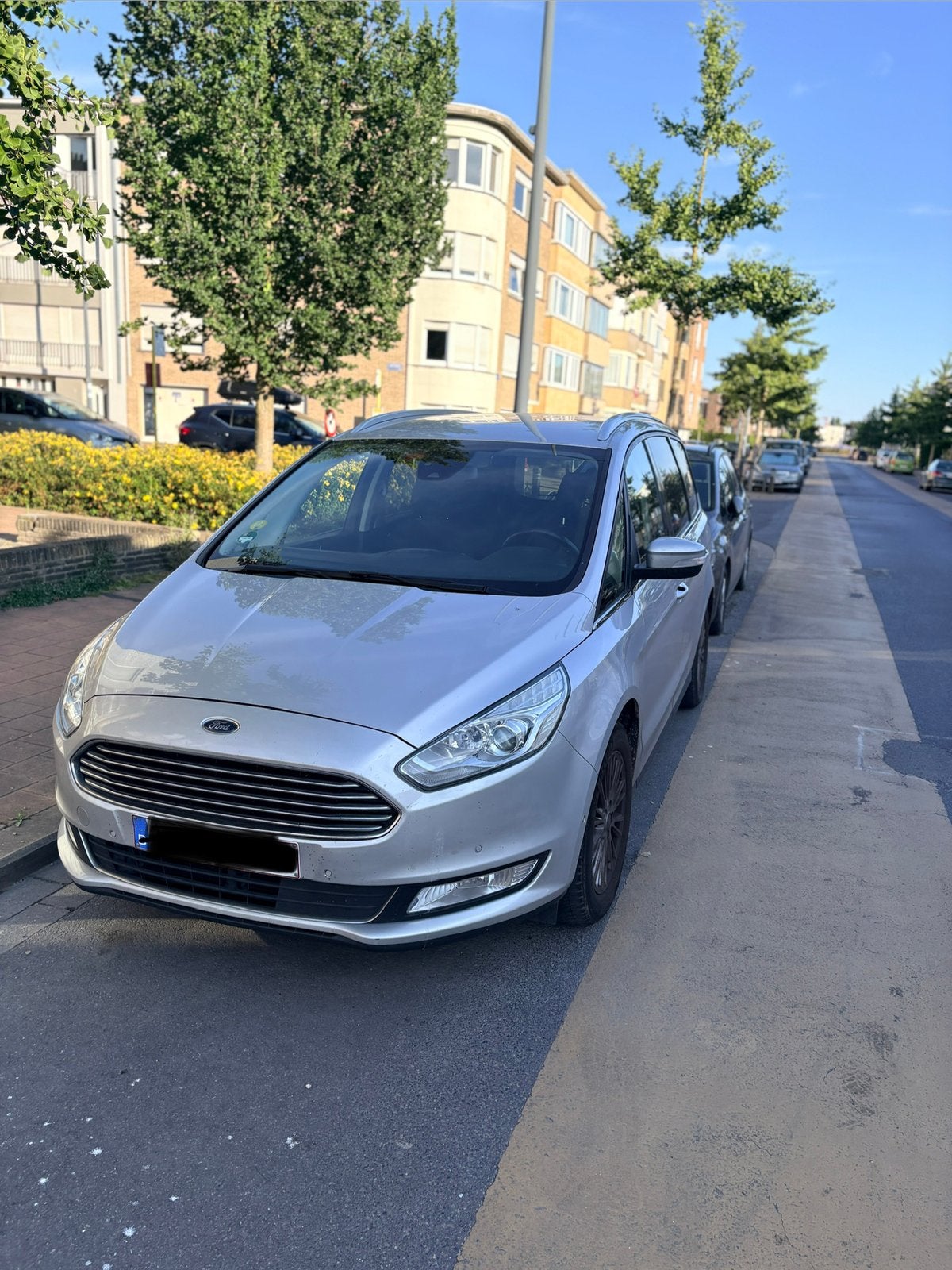 Ford Galaxy 2.0 Titanium zilver grijs, Autos, Ford, Argent ou Gris, Achat, 7 places, 5 portes