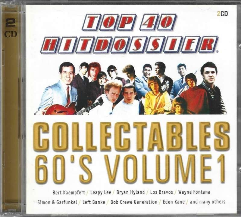 2 CD Top 40 Hitdossier Collectables 60's Volume 1, CD & DVD, Pop rock, Enlèvement ou Envoi, Comme neuf, Compilation