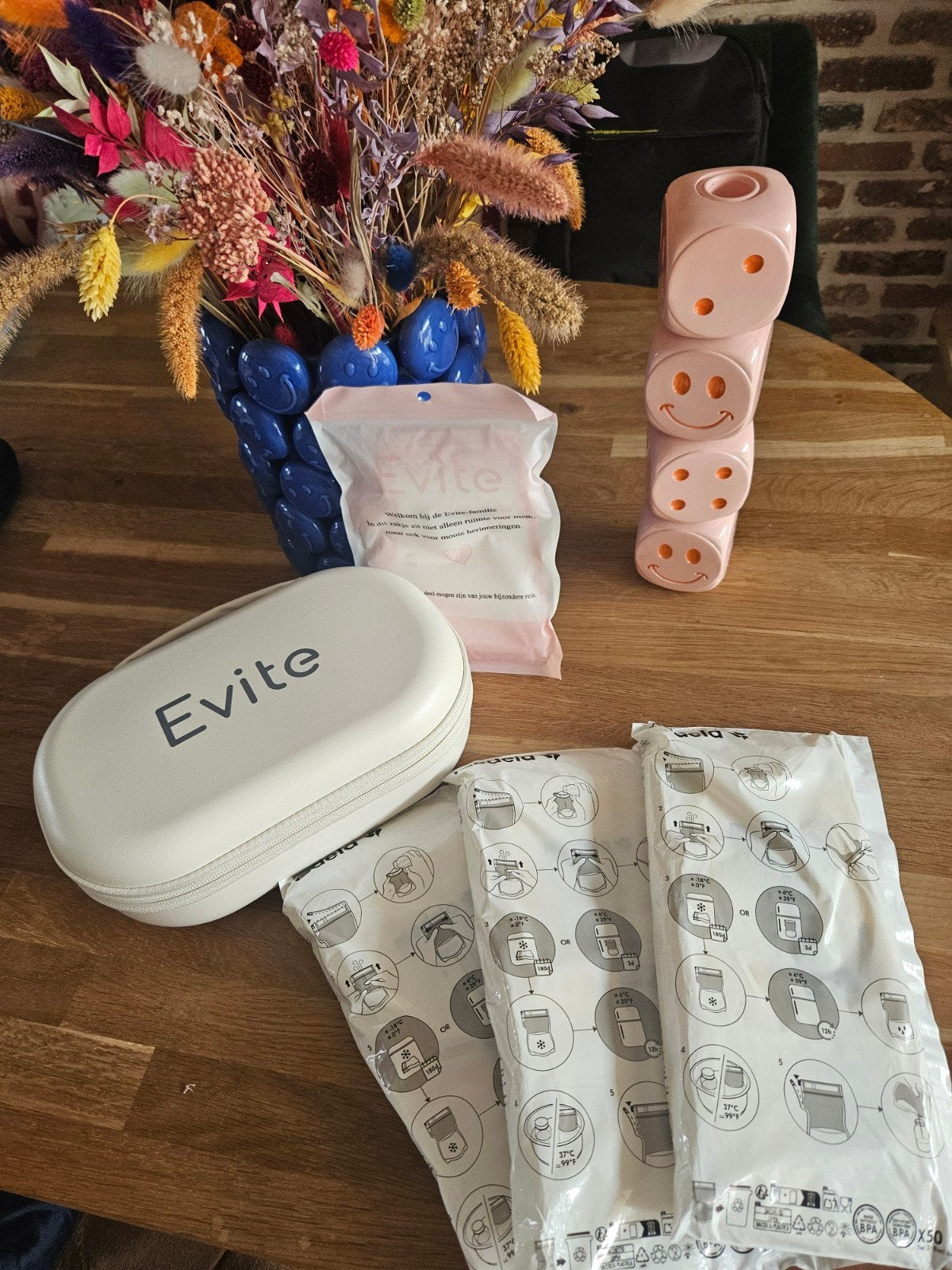 Evite Slim borstkolf, Ophalen, Draadloos, Borstkolf, Evite
