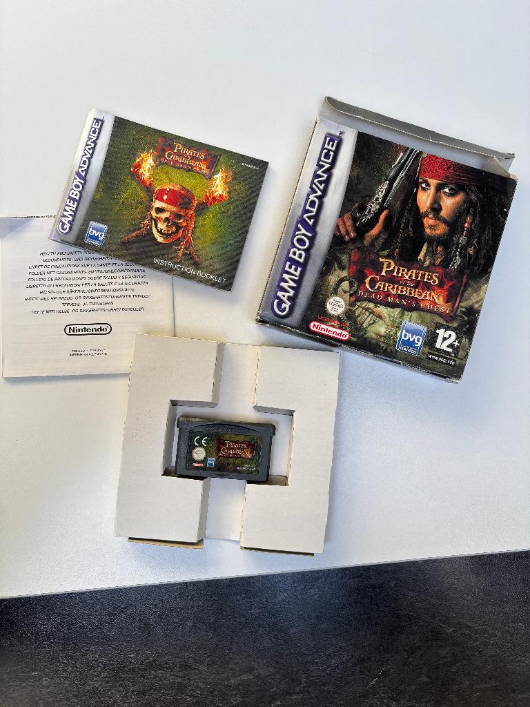 Game Boy Advance Pirates Caribbean CIB, Ophalen of Verzenden, Gebruikt