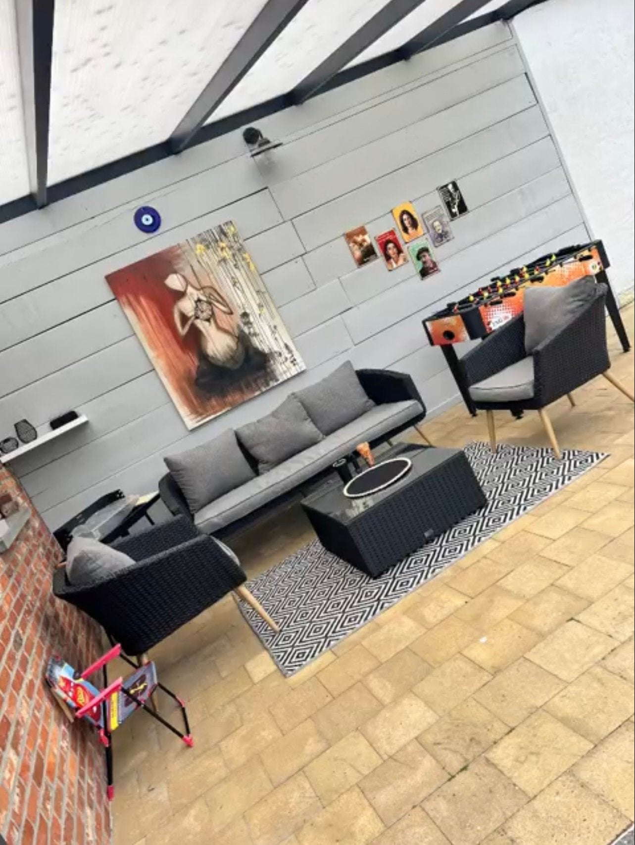 Tuinset & Loungeset, Tuin en Terras, Ophalen, Zo goed als nieuw, Loungeset