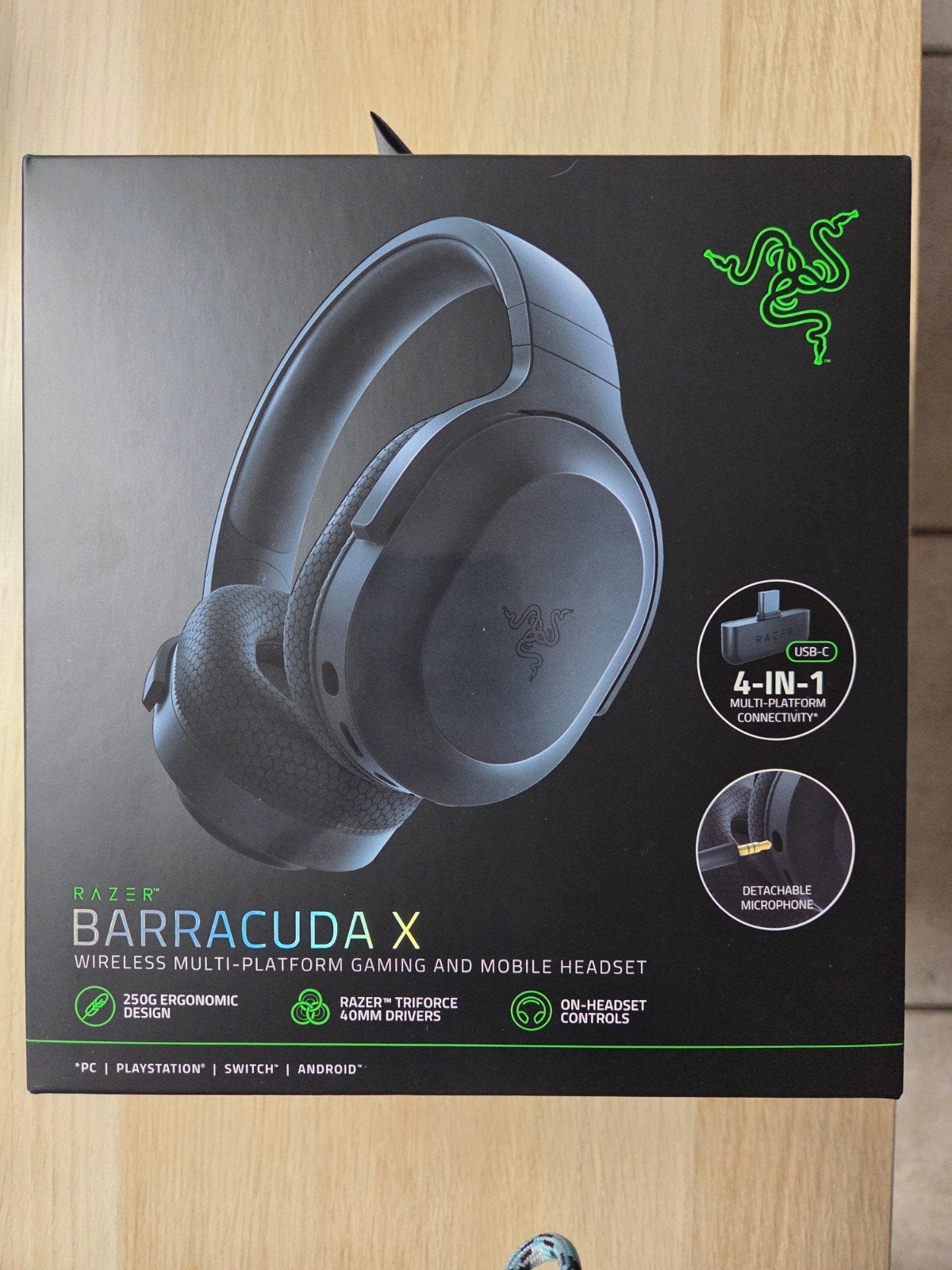 Razer Barracuda X, draadloze headset, multi platform, Games en Spelcomputers, Spelcomputers | Overige Accessoires, Headset, Nintendo