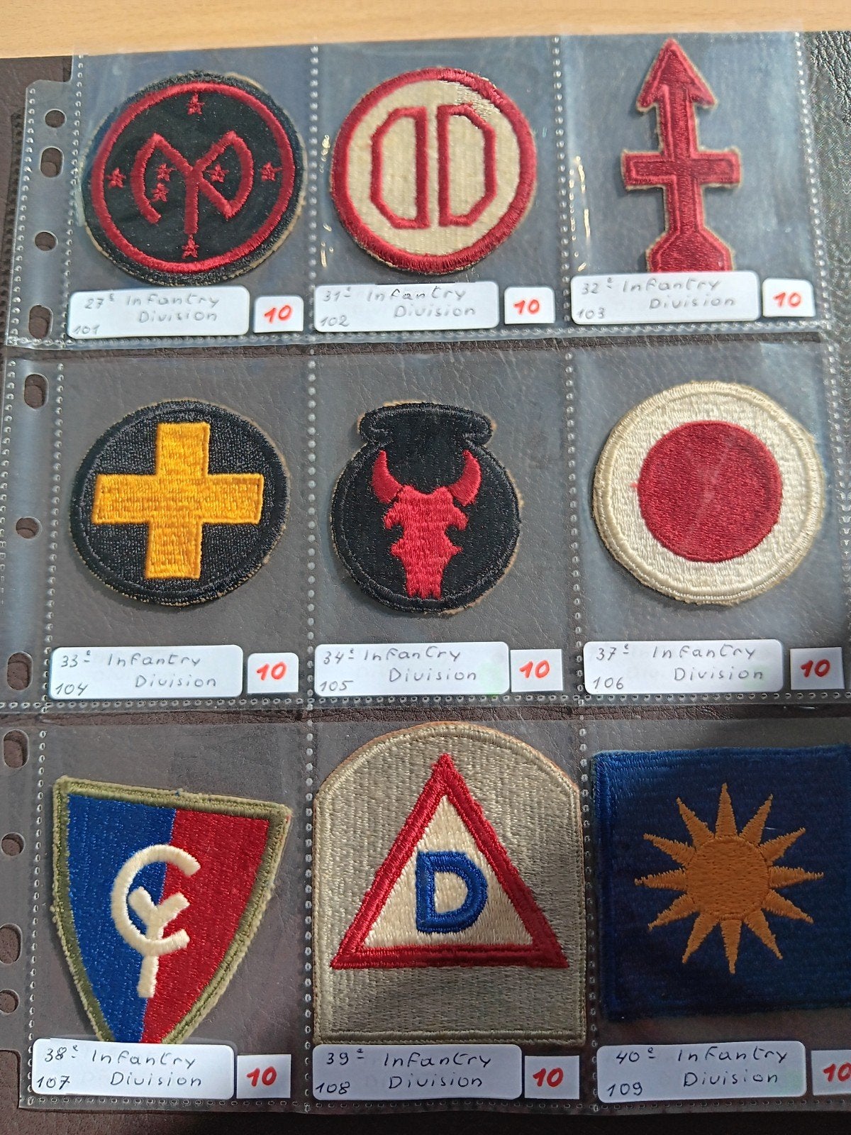 us ww2 patches, Ophalen of Verzenden