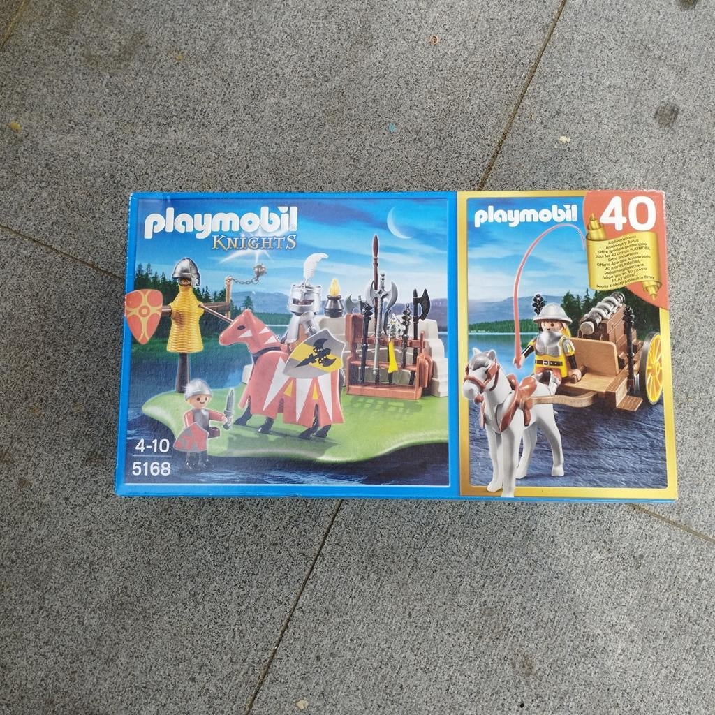 Playmobil 5168 ridders, Ophalen