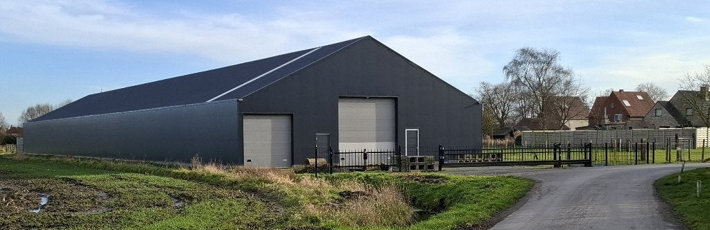 Stapelruimte 1100 vierkante meter te Ruddervoorde, Zakelijke goederen, 1100 m², Koop, Opslag of Loods