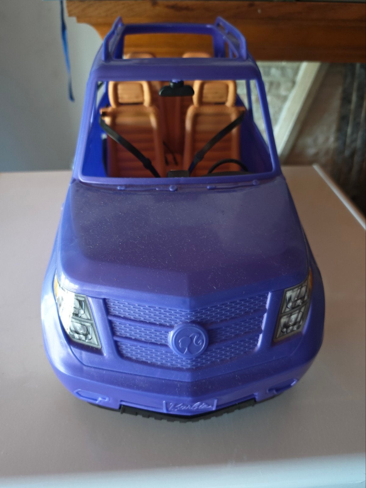 barbie auto, Ophalen