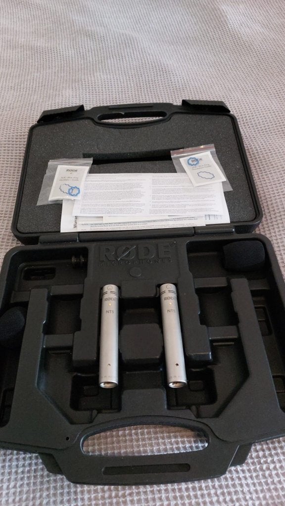 Rode NT5-MP x2, Musique & Instruments, Microphones, Comme neuf, Micro pour instrument, Enlèvement