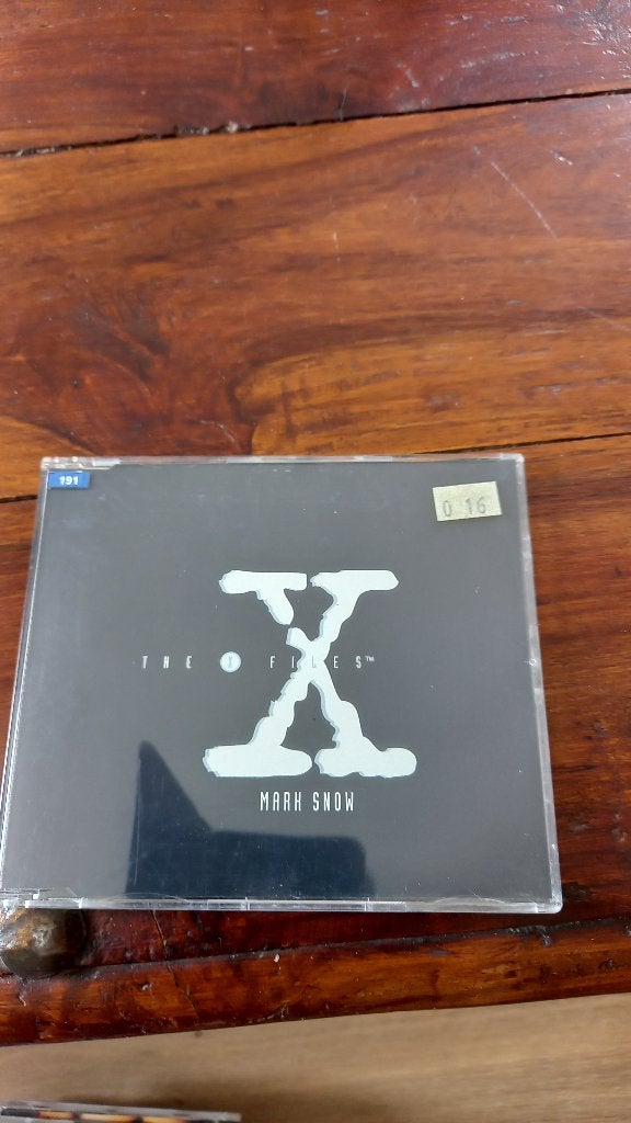 Cd single mark snow "série X files ", Enlèvement, Comme neuf, Pop