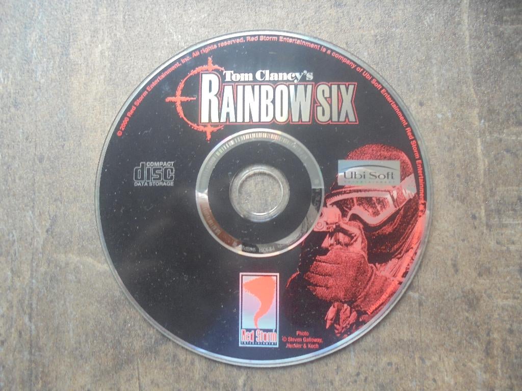 Tom Clancy's Rainbow Six voor PC (zie foto's), Games en Spelcomputers, Games | Pc, Gebruikt, Shooter, Verzenden, 1 speler