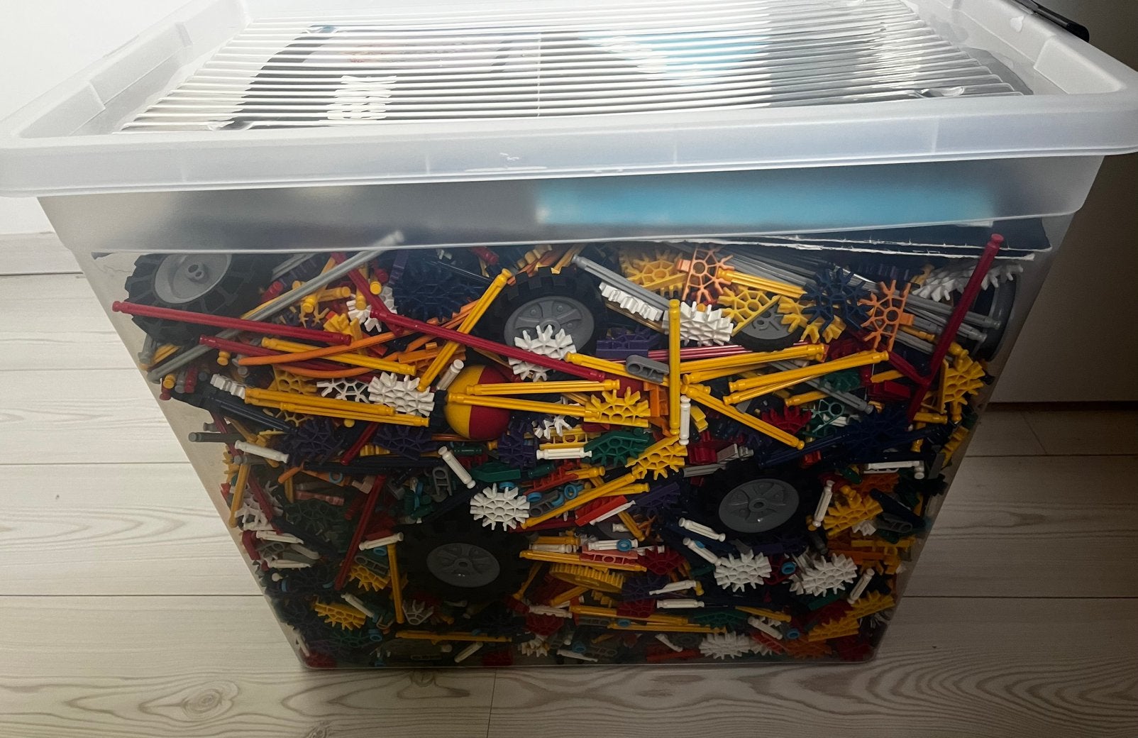 Grote set K’nex, Enlèvement, Utilisé, K'nex