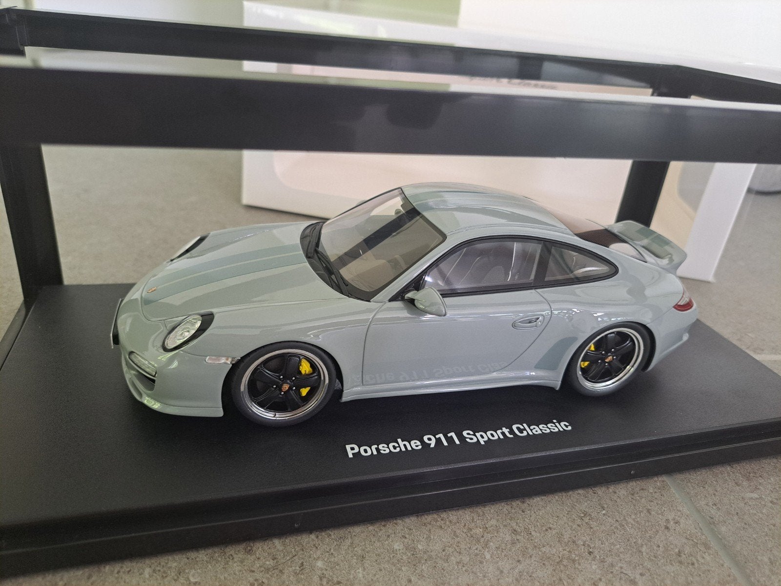Porsche 911 997 Sport Classic Museum GT Spirit 1/18 Neuve, Hobby & Loisirs créatifs, Voitures miniatures | 1:18, Enlèvement ou Envoi