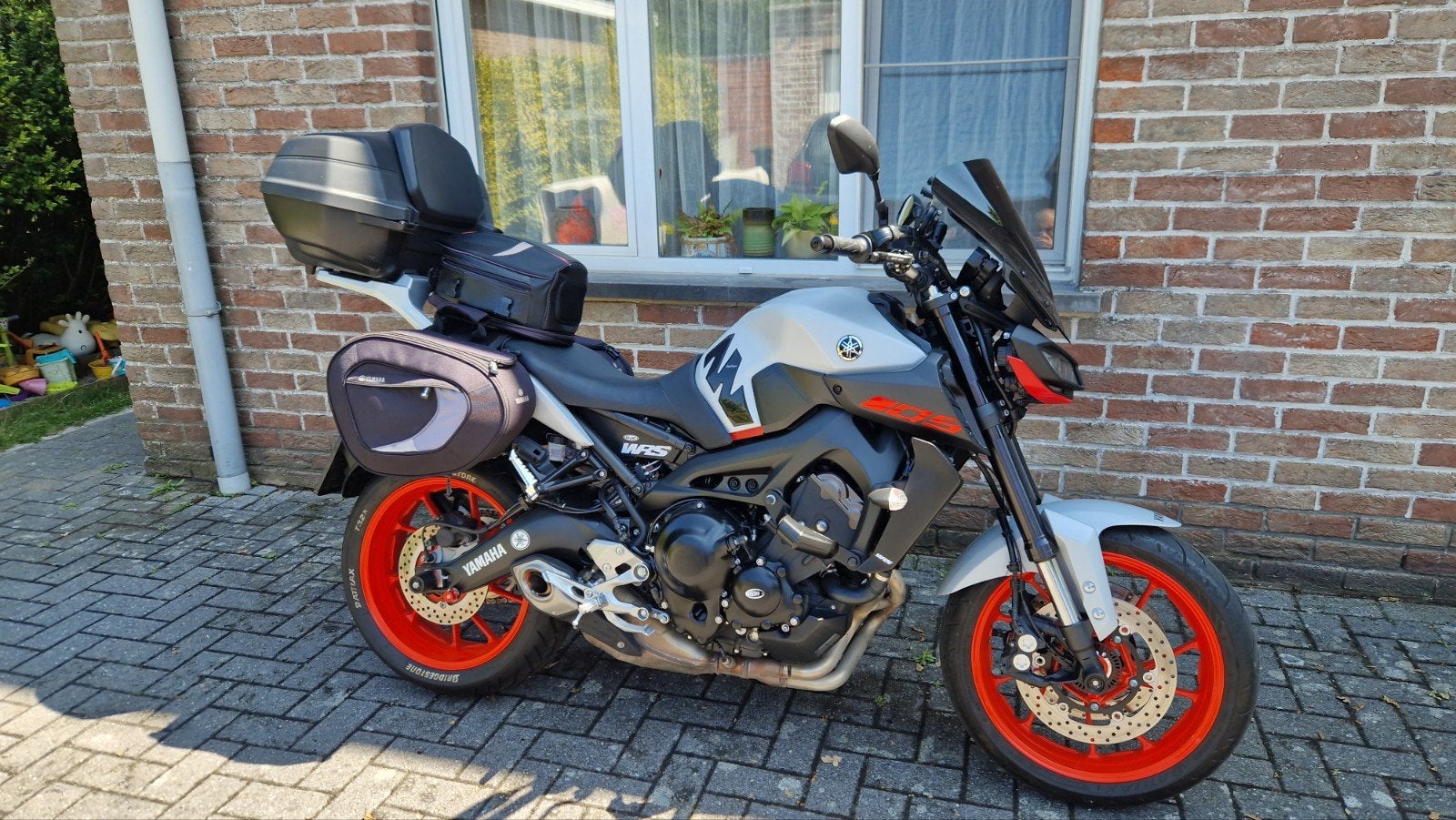 Yamaha mt09  -  Side bags + Rack + TopCase, Ophalen