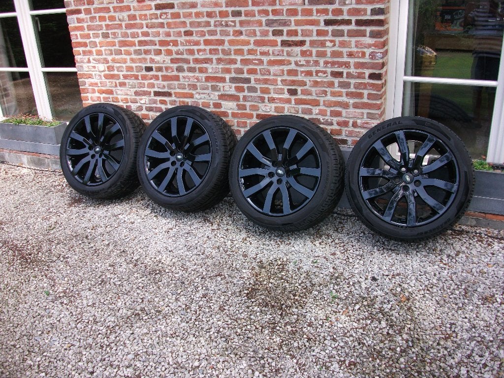 Range Rover sport set 20 inch velgen als nieuw, Auto-onderdelen, Banden en Velgen, Velg(en), Zomerbanden, 20 inch, 275 mm, Terreinwagen