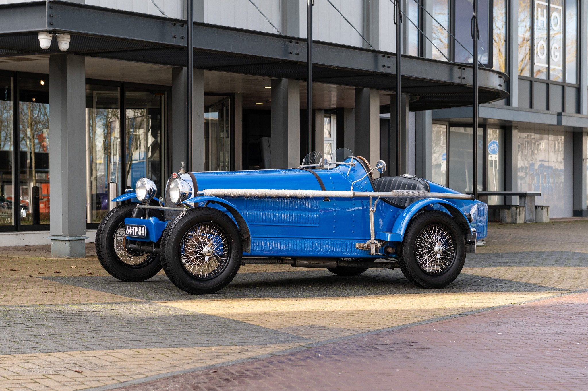 Bugatti Type 35 Ruska Kit car (bj 1976), Auto's, Bugatti, Te koop, Overige modellen, Lederen bekleding, Open dak, Benzine, Cabriolet