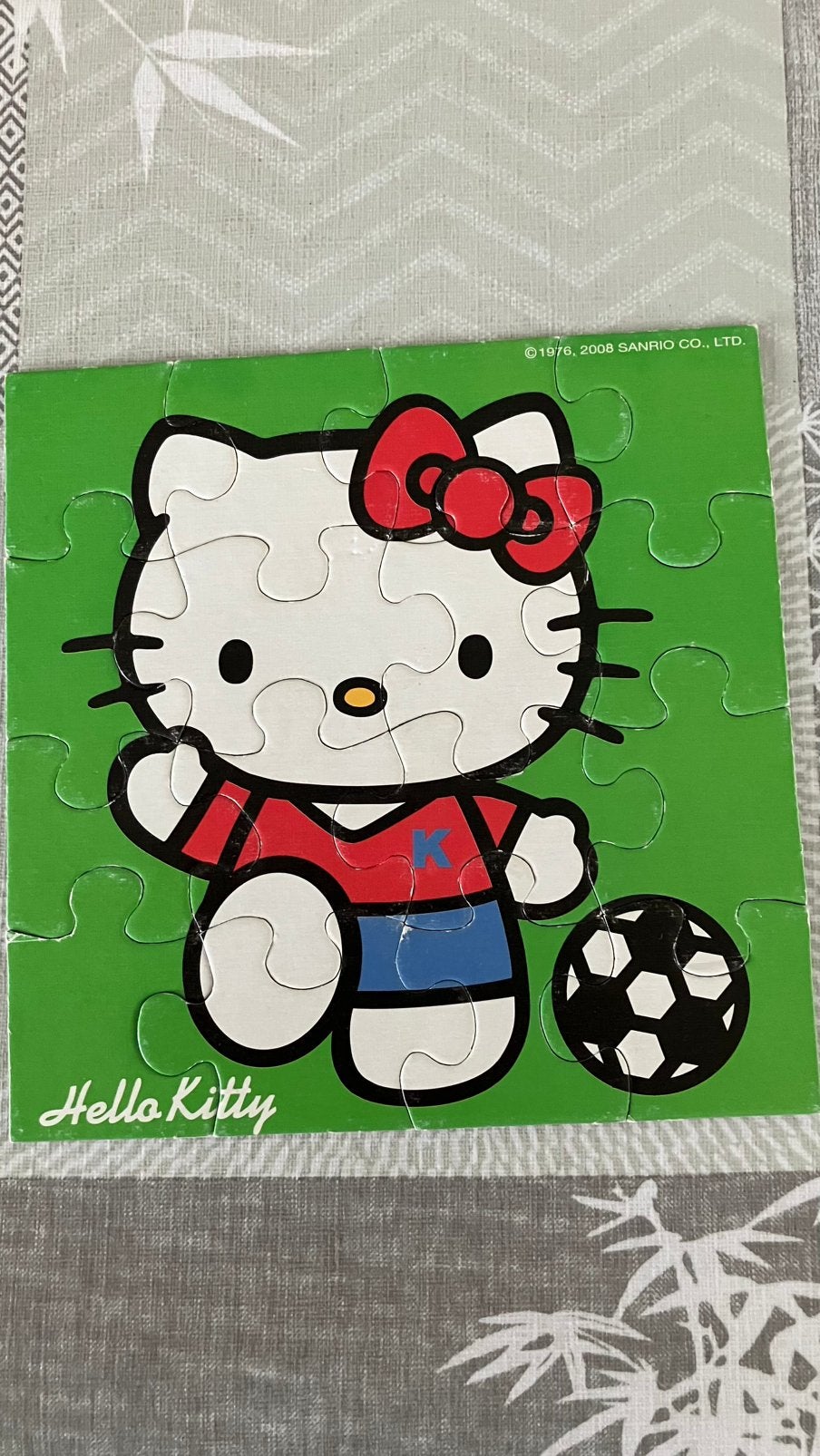 Hello Kitty puzzel 16 stuks, Kinderen en Baby's, Speelgoed | Kinderpuzzels, Ophalen, Gebruikt