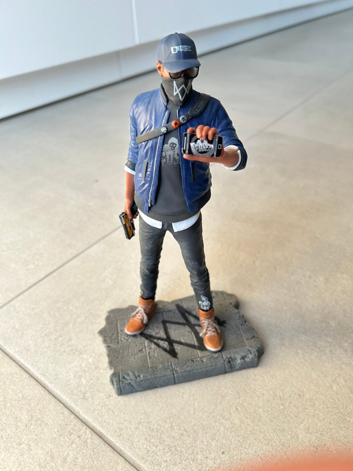 Watch Dogs 2 – Marcus Holloway Collectible Beeld, Ophalen of Verzenden, Zo goed als nieuw