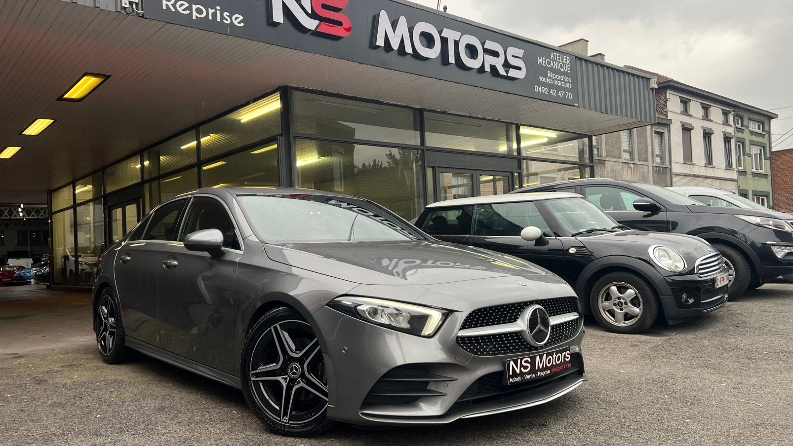 || Mercedes a200 pack amg || boîte automatique ||, Autos, Cuir, Achat, Euro 6, Entreprise