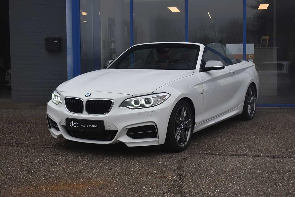 BMW 2 Serie M240 Cabrio iAS Adaptive M Suspension Leather Xe, Auto's, BMW, Bedrijf, Te koop, 2 Reeks, ABS, Airconditioning, Alarm
