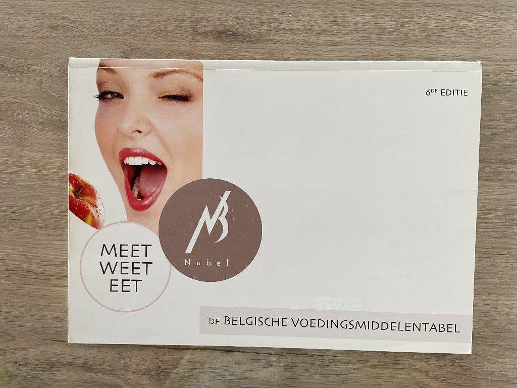 De Belgische voedingsmiddelentabel, Livres, Santé, Diététique & Alimentation, Enlèvement, Neuf, Régime et Alimentation, Nubel