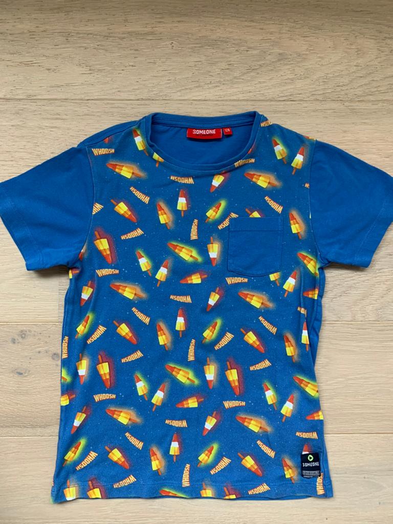 Someone T-Shirt - maat 128 - zeer goede staat!, Kinderen en Baby's, Kinderkleding | Maat 128, Ophalen of Verzenden, Zo goed als nieuw