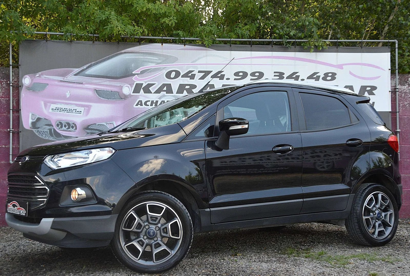 Ford EcoSport 1.0EcoBoost 4x2 Titanium SENS AR CLIM CRUIS 40, Autos, Anti démarrage, Achat, 998 cm³, Euro 6