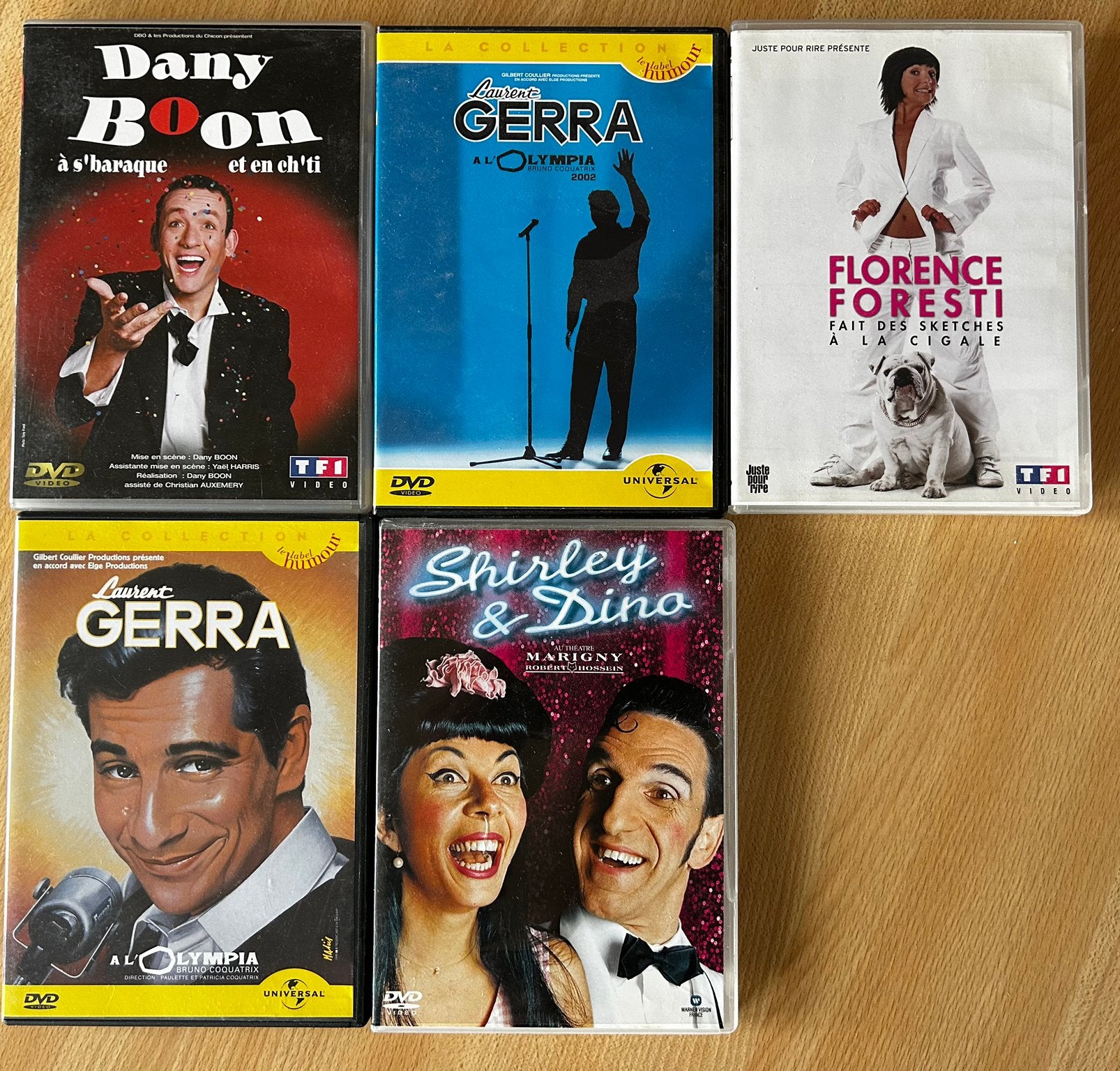 Komische dvd's Dany Boon Laurent Gera Foresti, Cd's en Dvd's, Ophalen, Zo goed als nieuw