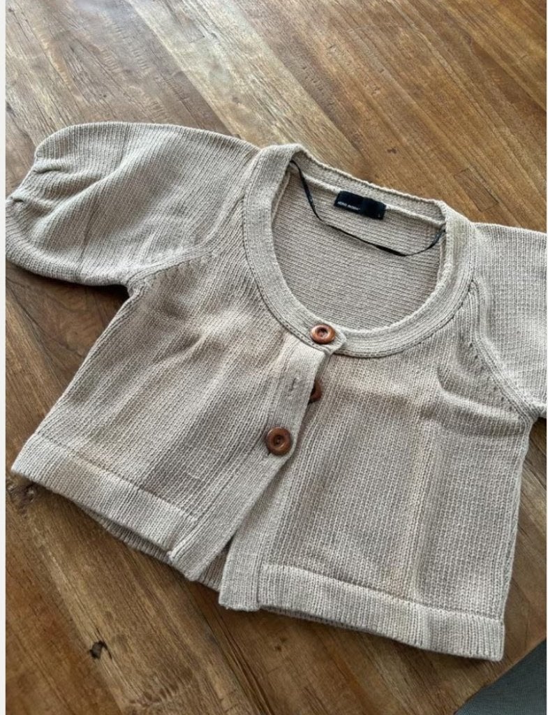 Bolero vero moda maat L, Vero Moda, Beige, Maat 42/44 (L), Ophalen of Verzenden