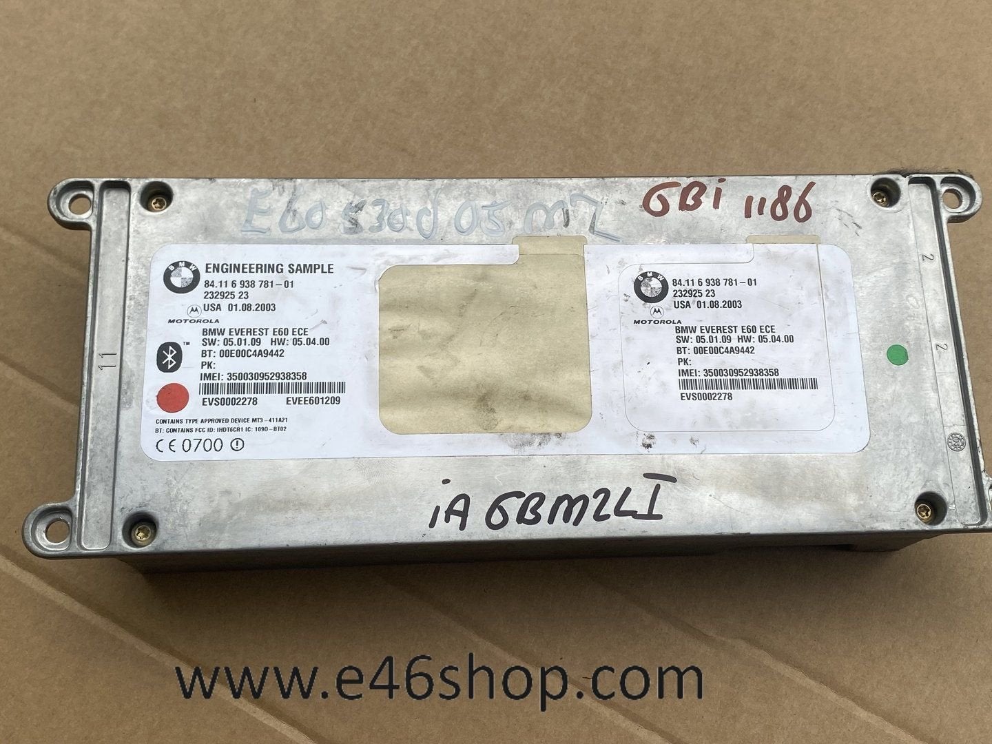 BLEUTOOTH module BMW E60 E61 oem 6938781, Auto diversen, Autoradio's, Ophalen of Verzenden, -, -, -