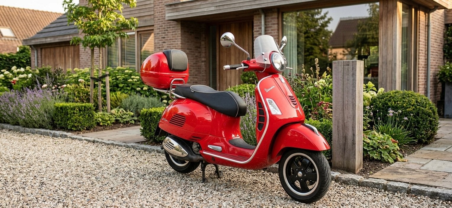Prachtige Vespa GTS 125ie – Technisch 100% perfect!, Fietsen en Brommers, Scooters | Overige merken, Ophalen, 125 cc, Benzine