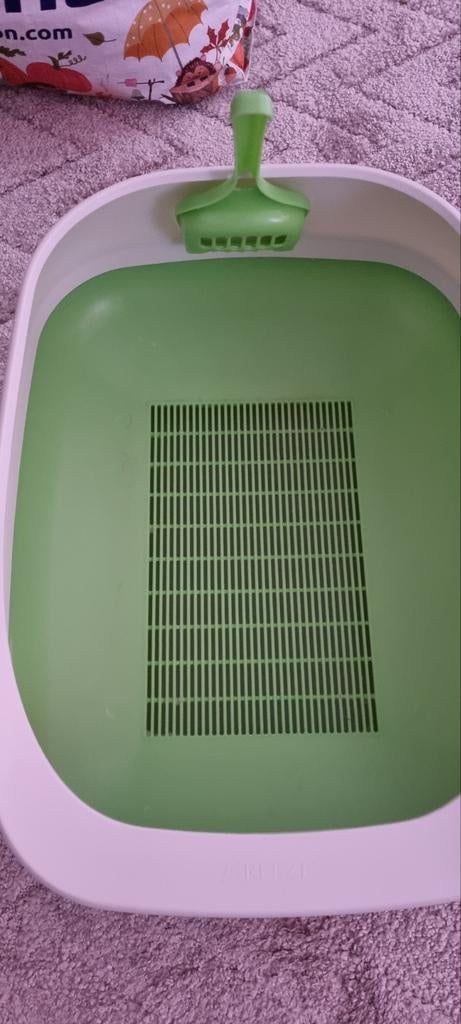 Bac à litière pour chat avec tamis – Tidy Cats Breeze Litter, Enlèvement, Comme neuf, Ouvert