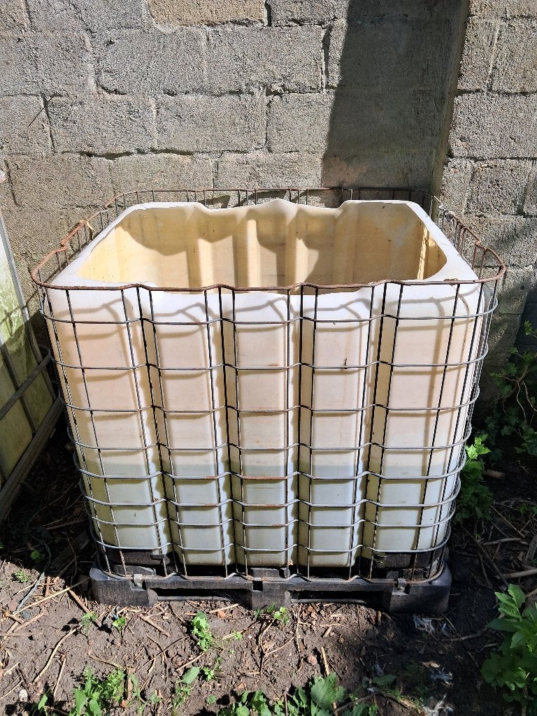 Drinkbak IBC container Waterbak, Dieren en Toebehoren, Dierenvoeding, Ophalen, Vee