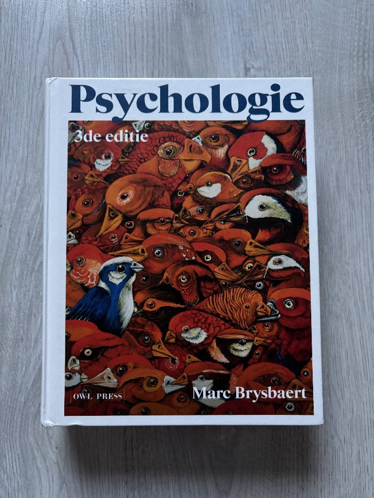 Algemene psychologie 3e editie, Boeken, Ophalen, Zo goed als nieuw, Hoger Onderwijs, Marc Brysbaert