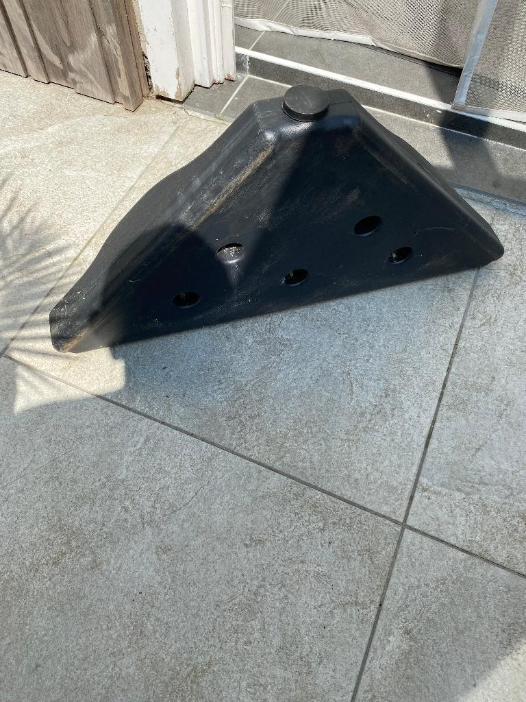 lot de 4 porte-parapluies, Enlèvement, Comme neuf, Moins de 1 mètre, Base de parasol
