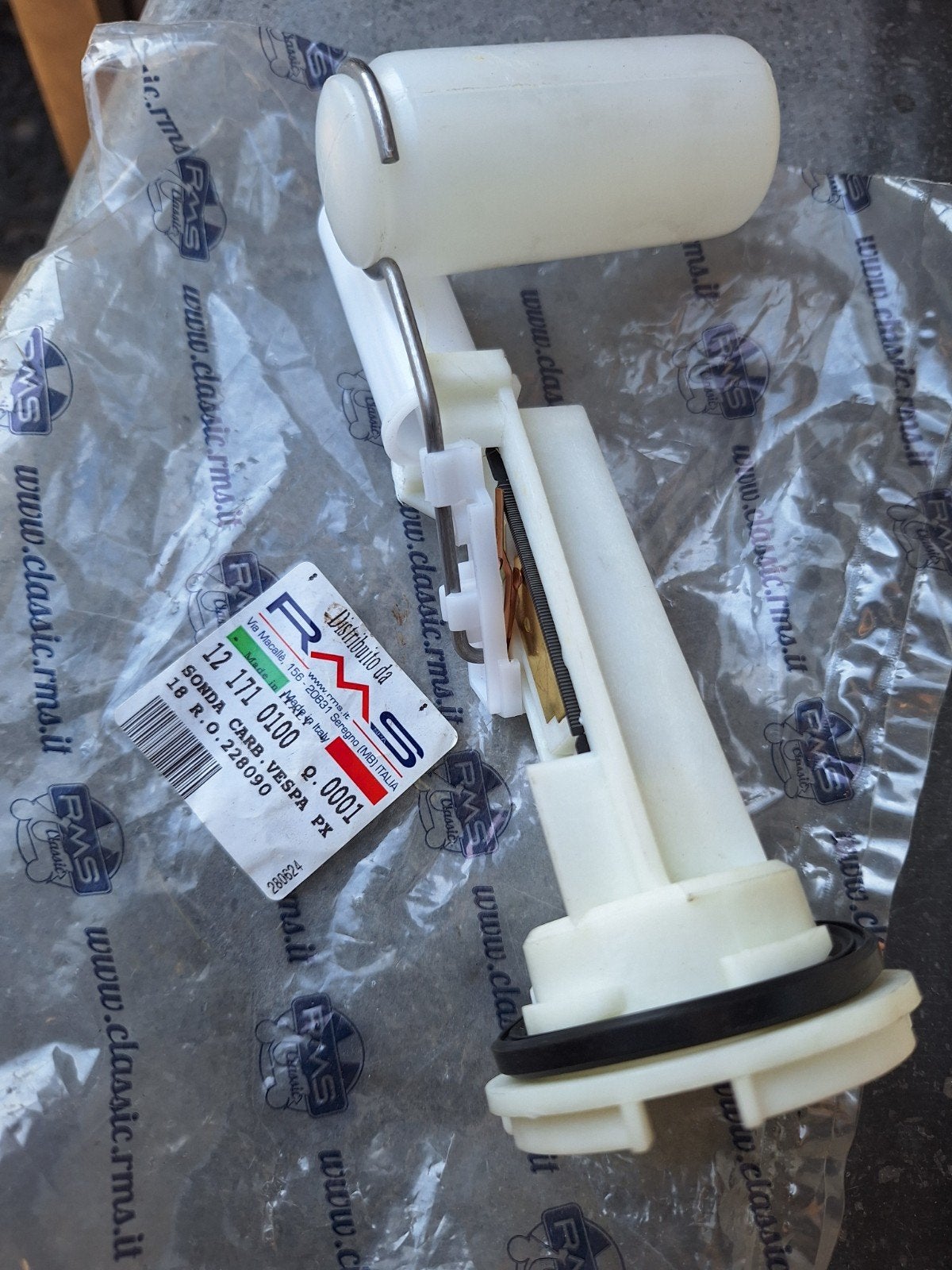 Tankvlotter voor benzinemeter Vespa Px Nieuw, Fietsen en Brommers, Brommers | Vespa, Ophalen of Verzenden