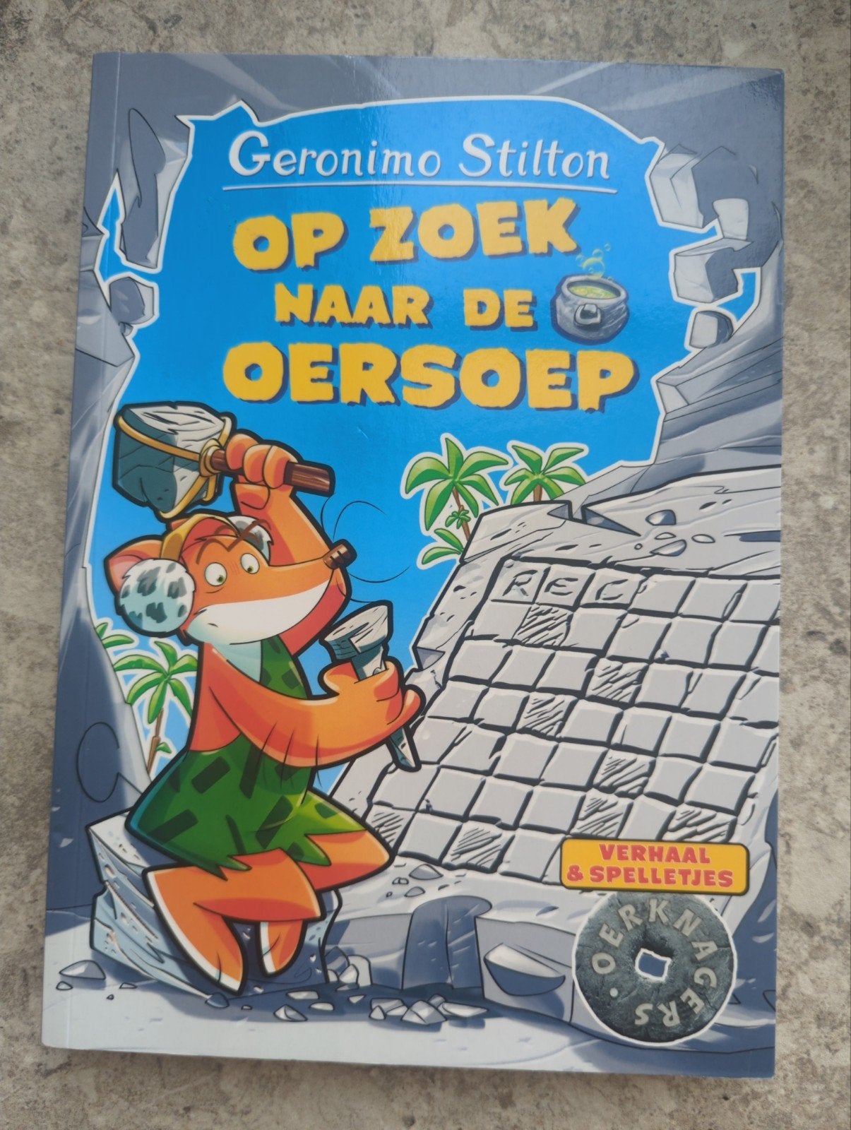 Geronimo Stilton - Op zoek naar de oersoep, Ophalen of Verzenden, Geronimo Stilton