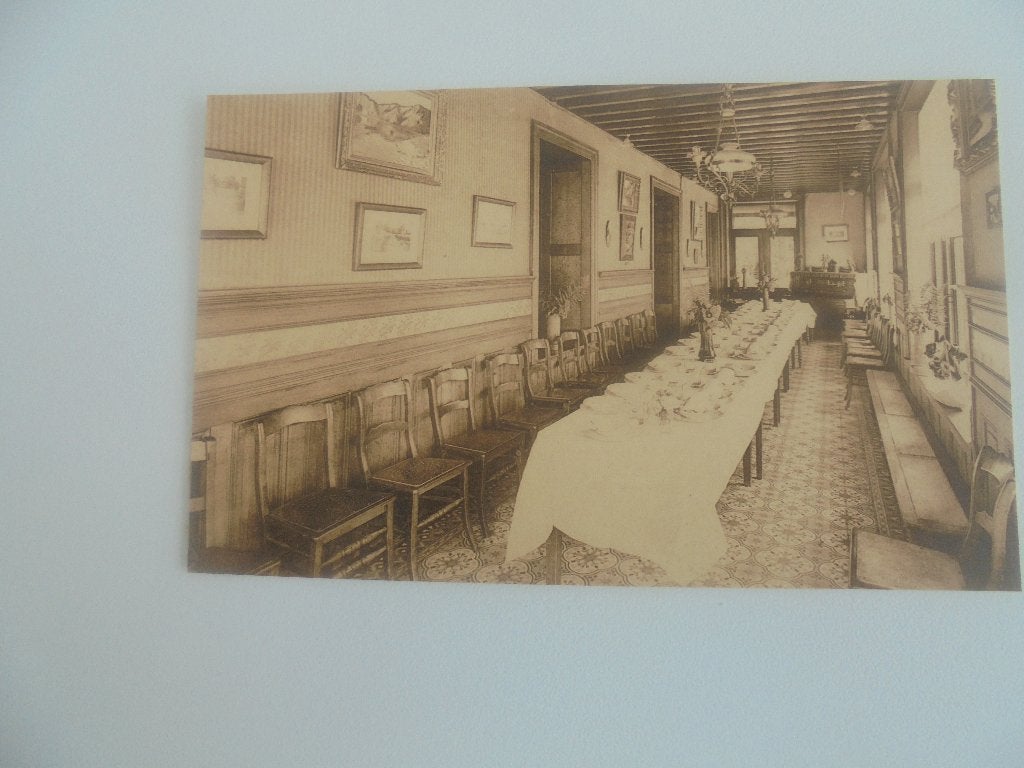 yvoir-home ackermans -le réfectoire, Ophalen of Verzenden, 1920 tot 1940, Ongelopen, Namen