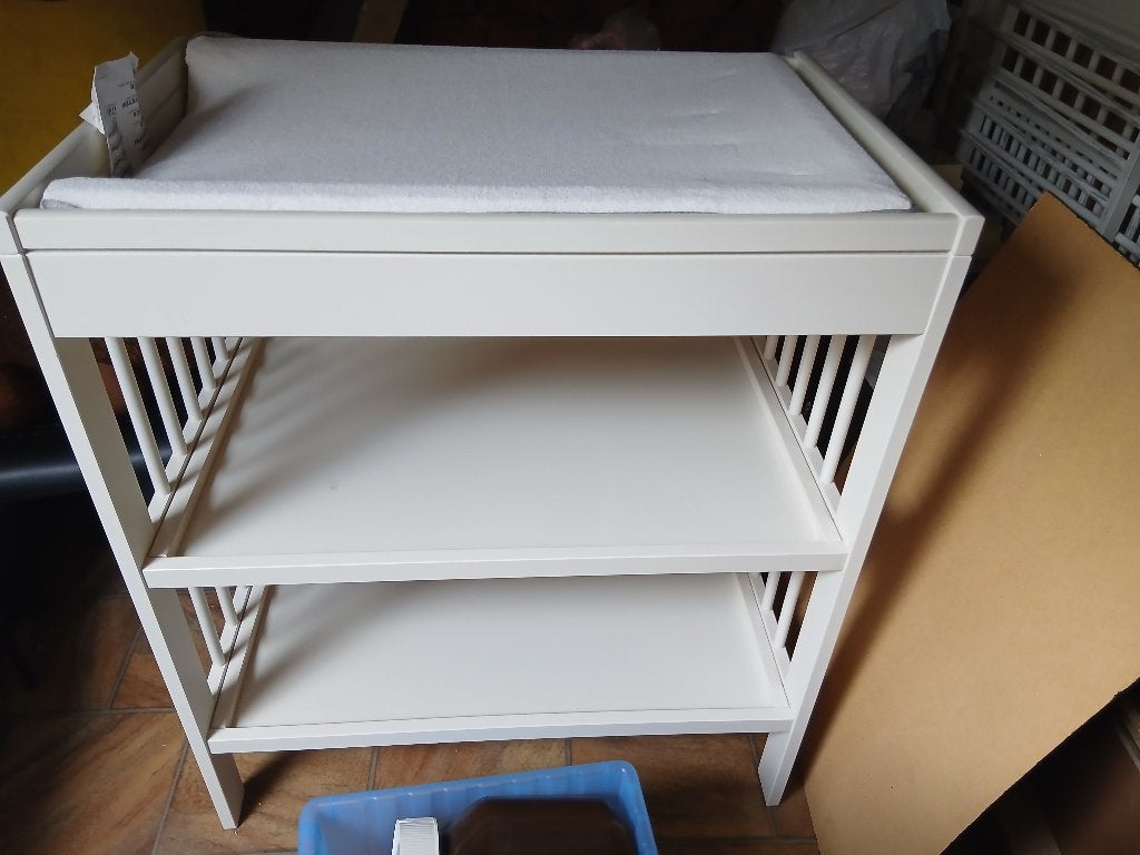 Table à langer blanche, Enlèvement, Comme neuf, Autres types, Autres marques