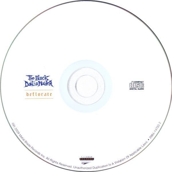 CD-DVD The black dahlia murder,Deflorate, Limited ed, Digipa, Limited edition, Ophalen of Verzenden
