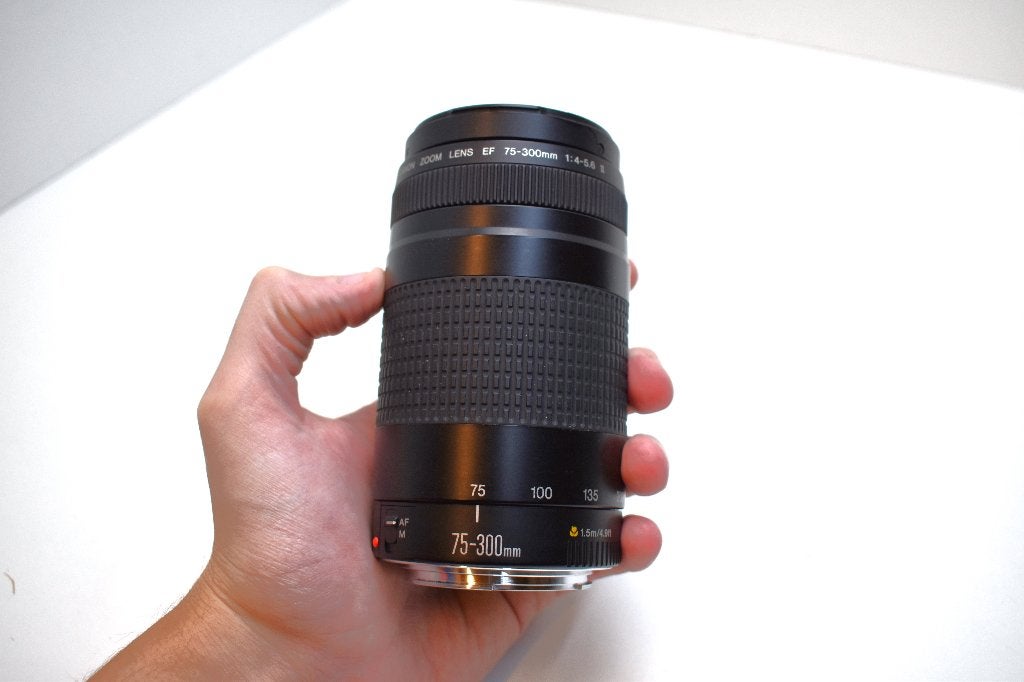 Canon Zoom Lens EF 75-300mm 1:4-5.6 II (81), Ophalen of Verzenden, Gebruikt, Spiegelreflex, Canon