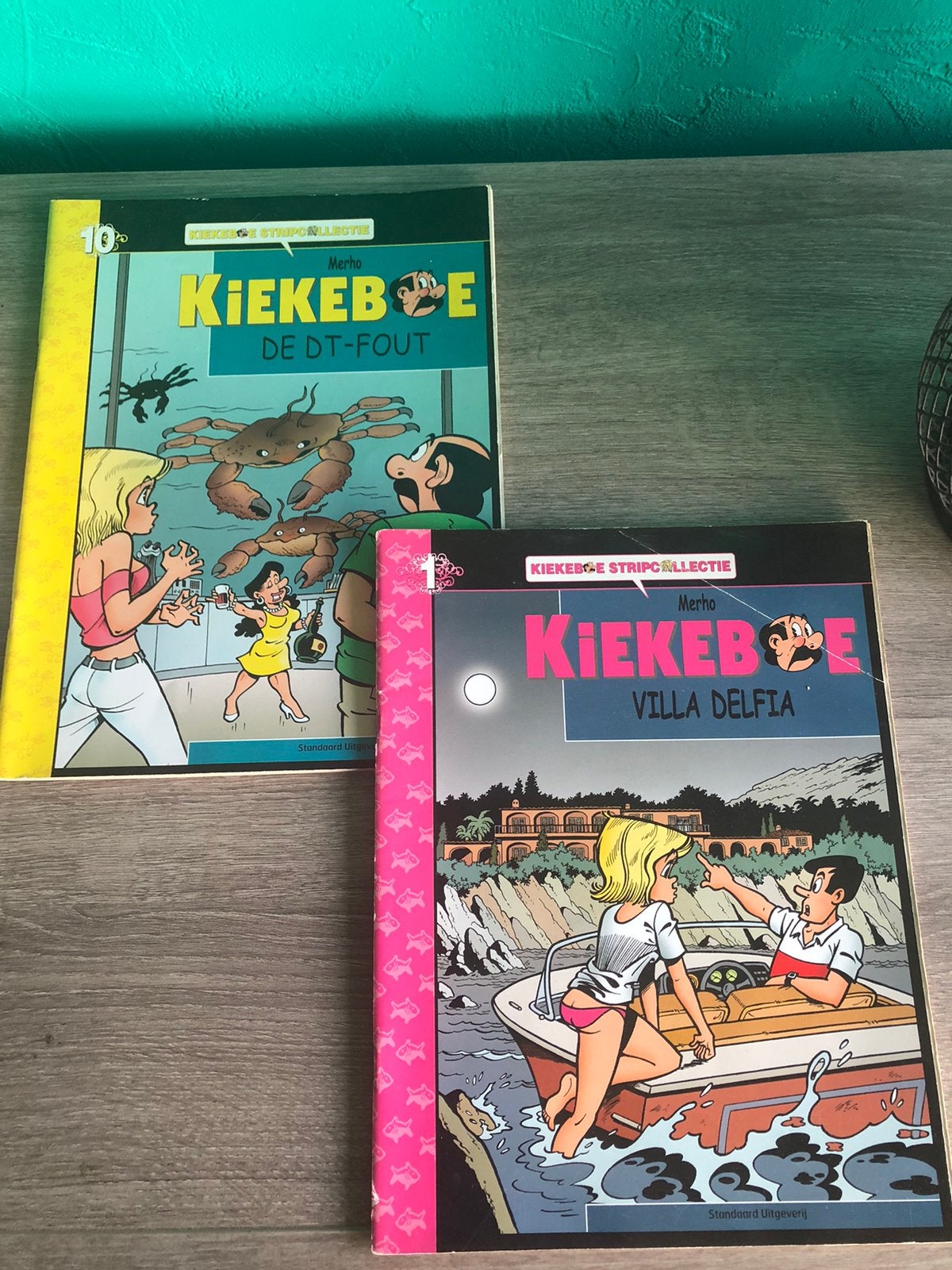 2 strips van Kiekeboe, Meerdere stripboeken, Ophalen, Zo goed als nieuw